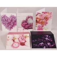 Floral Image Card with Handwritten Note